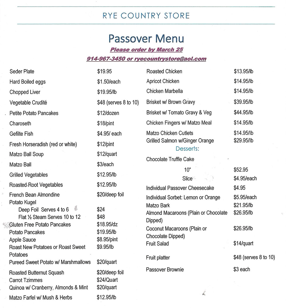 The Rye Country Store